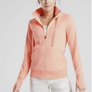 Athleta Triumph Hoodie size XL in peach